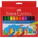 Faber Castell 24 Χοντροί Μαρκαδόροι Jumbo