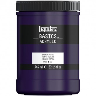 Liquitex Basics 946ml Acrylic 186 Purple Dioxazine