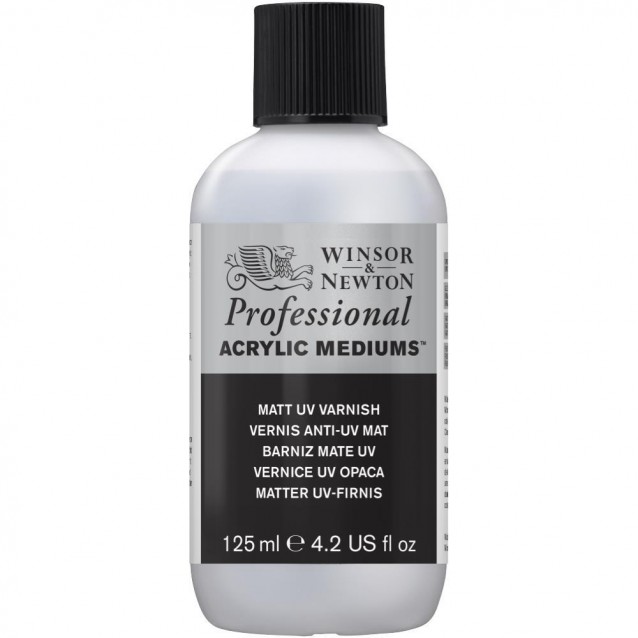 Winsor & Newton 125ml Professional Matt UV Varnish