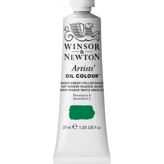 Winsor & Newton 37ml Artists Oil Series 2 Winsor Green (Yellow Shade)