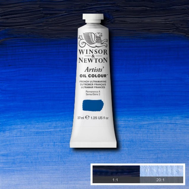 Winsor & Newton 37ml Artists Oil Series 2 French Ultramarine