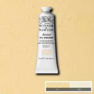 Winsor & Newton 37ml Artists Oil Series 1 Naples Yellow Light