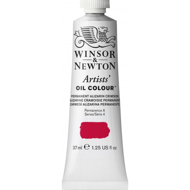 Winsor & Newton 37ml Artists Oil Series 4 Permanent Alizarin Crimson