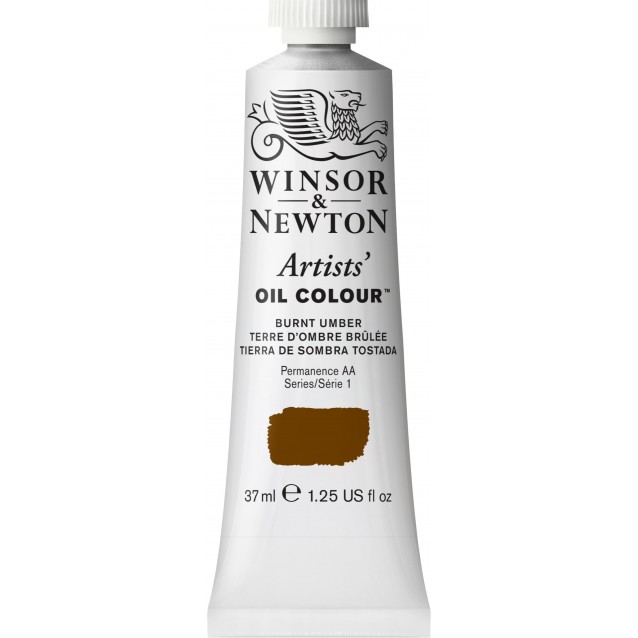 Winsor & Newton 37ml Artists Oil Series 1 Burnt Umber