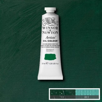 Winsor & Newton 37ml Artists Oil Series 1 Chrome Green Deep Hue