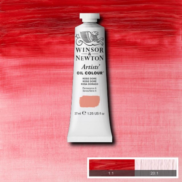 Winsor & Newton 37ml Artists Oil Series 5 Rose Dore