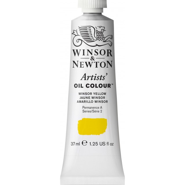 Winsor & Newton 37ml Artists Oil Series 2 Winsor Yellow