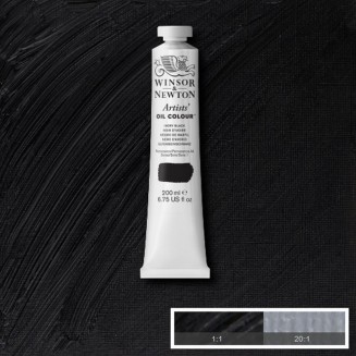 Winsor & Newton 200ml Artists Oil Series 1 Ivory Black