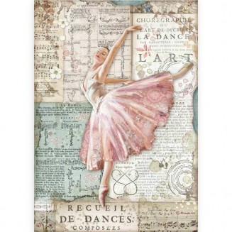 Stamperia Ριζόχαρτο Decoupage A4 (21x29,7cm) Dancer