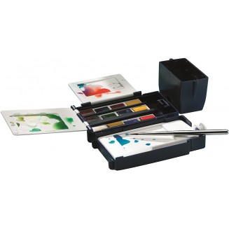 Winsor & Newton Cotman Κασετίνα Field Box με 12 Πλακάκια Ακουαρέλας