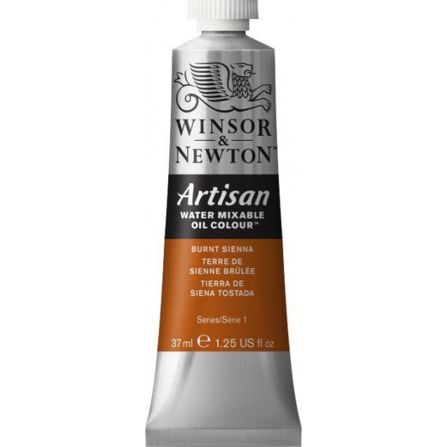 Winsor & Newton 37ml Λάδι Νερού Artisan Series 1 Burnt Sienna