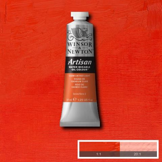 Winsor & Newton 37ml Λάδι Νερού Artisan Series 2 Cadmium Red Light