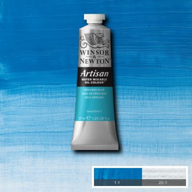 Winsor & Newton 37ml Λάδι Νερού Artisan Series 2 Cerulean Blue