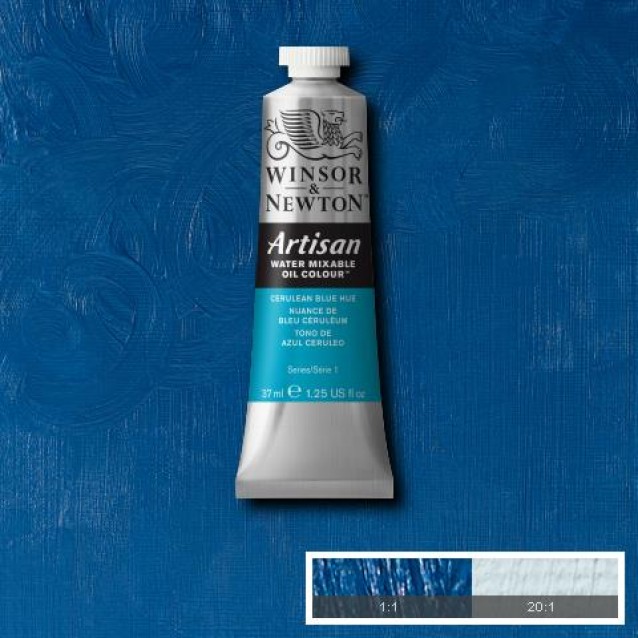 Winsor & Newton 37ml Λάδι Νερού Artisan Series 1 Cerulean Blue Hue