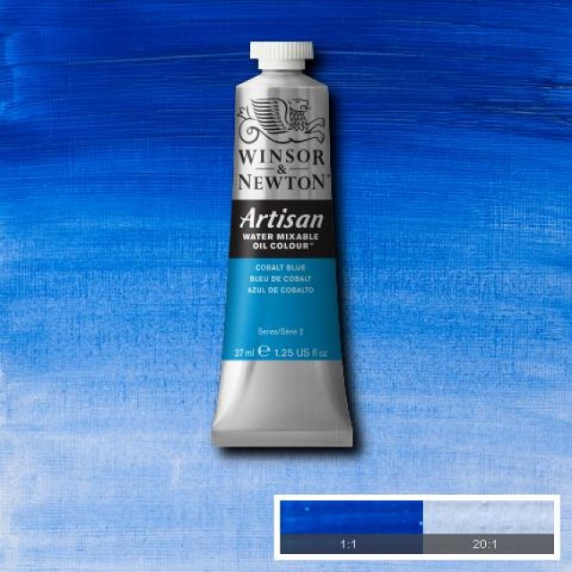 Winsor & Newton 37ml Λάδι Νερού Artisan Series 2 Cobalt Light Blue