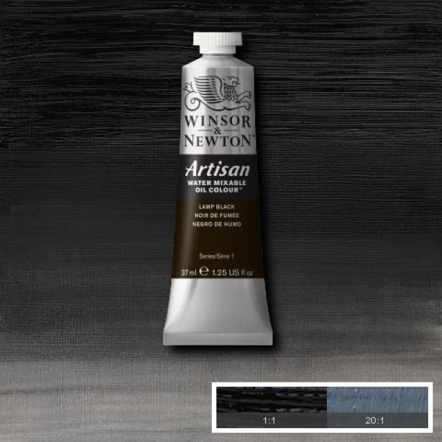 Winsor & Newton 37ml Λάδι Νερού Artisan Series 1 Lamp Black