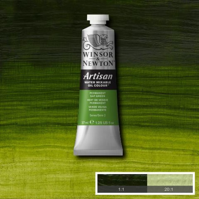 Winsor & Newton 37ml Λάδι Νερού Artisan Series 2 Permanent Sap Green