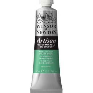 Winsor & Newton 37ml Λάδι Νερού Artisan Series 1 Phthalocyanine Green (Yellow Shade)