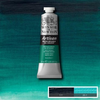 Winsor & Newton 37ml Λάδι Νερού Artisan Series 1 Phthalocyanine Green (Blue Shade)