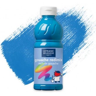 Lefranc & Bourgeois 500ml Τέμπερα Redimix 050 Turquoise Blue