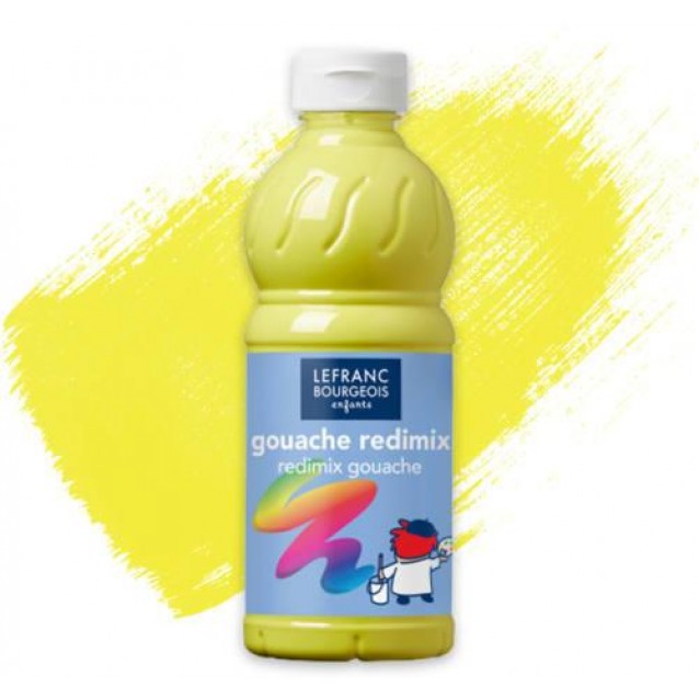 Lefranc & Bourgeois 500ml Τέμπερα Redimix 169 Lemon Yellow