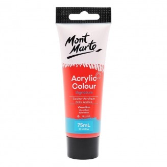 Mont Marte 75ml Studio Acrylic 09 Vermillion