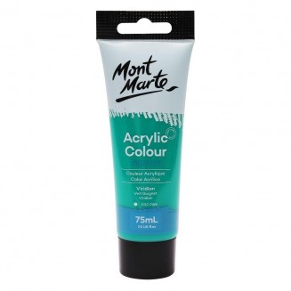 Mont Marte 75ml Studio Acrylic 25 Viridian