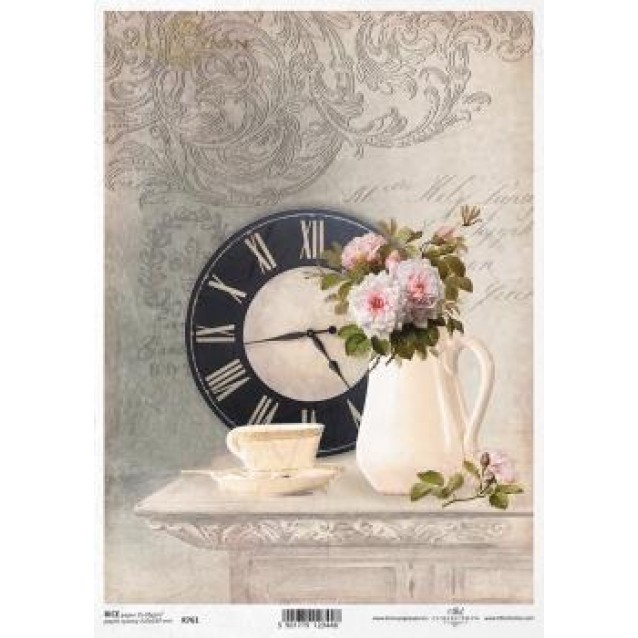 Itd. Collection Ριζόχαρτο Decoupage A4 (21x29,7cm) Retro Style – Tea time