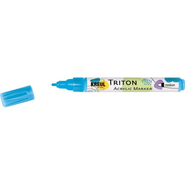 KREUL Triton Ακρυλικός Μαρκαδόρος 1-3mm Θαλασσί