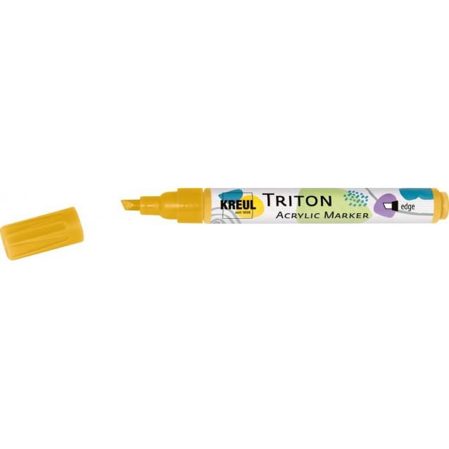 KREUL Triton Ακρυλικός Μαρκαδόρος Πλακέ 1-4mm Χρυσό