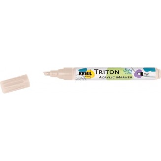 KREUL Triton Ακρυλικός Μαρκαδόρος Πλακέ 1-4mm Μπεζ