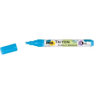 KREUL Triton Ακρυλικός Μαρκαδόρος Πλακέ 1-4mm Θαλασσί