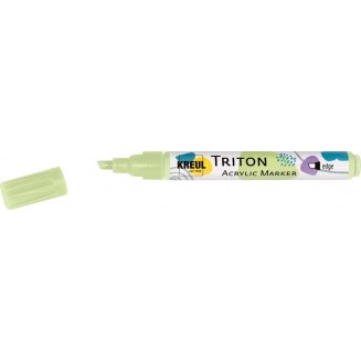 KREUL Triton Ακρυλικός Μαρκαδόρος Πλακέ 1-4mm Πράσινο Ανοιχτό