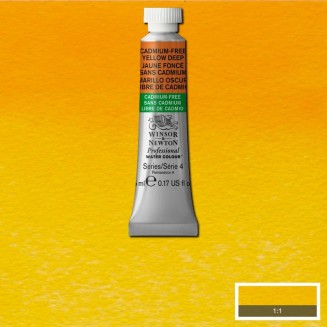 Winsor & Newton 5ml Ακουαρέλας Professional 891 Cadmium Free Yellow Deep Series 4