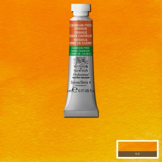 Winsor & Newton 5ml Ακουαρέλας Professional 899 Cadmium Free Orange Series 4