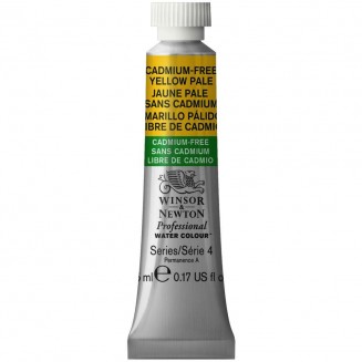 Winsor & Newton 5ml Ακουαρέλας Professional 907 Cadmium Free Yellow Pale Series 4