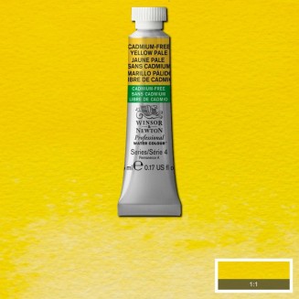 Winsor & Newton 5ml Ακουαρέλας Professional 907 Cadmium Free Yellow Pale Series 4