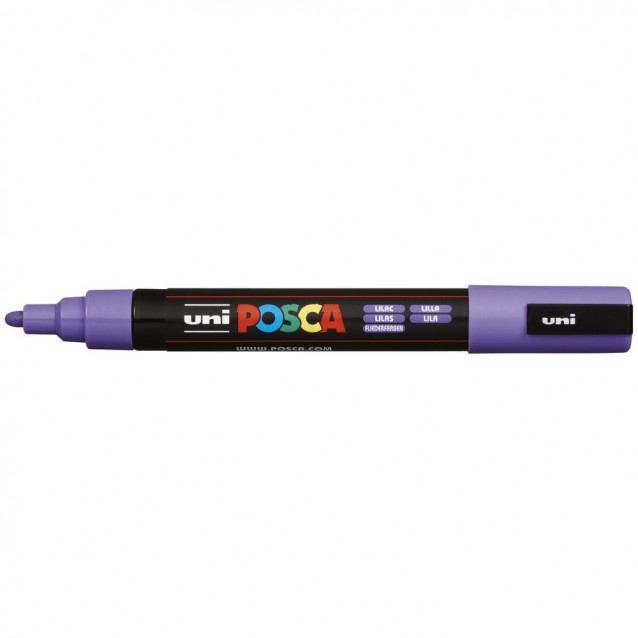 Posca Μαρκαδόρος PC-5M Μεσαίος 1,8-2,5mm Λιλά