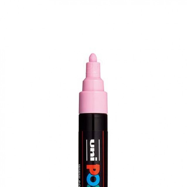 Posca Μαρκαδόρος PC-5M Μεσαίος 1,8-2,5mm Ρόζ Απαλό