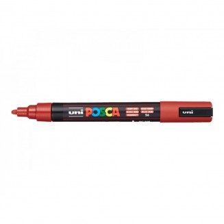 Posca Μαρκαδόρος PC-5M Μεσαίος 1,8-2,5mm Ρουμπινί