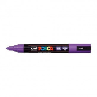 Posca Μαρκαδόρος PC-5M Μεσαίος 1,8-2,5mm Βιολέ