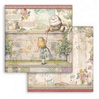 Stamperia Χαρτί Scrapbooking 30,5x30,5cm Διπλής Όψης Humpty Dumpty