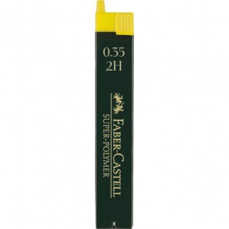 Faber Castell 12 Μύτες για Μηχανικό Μολύβι 0.35mm 2H