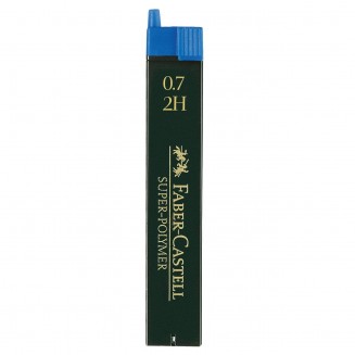 Faber Castell 12 Μύτες για Μηχανικό Μολύβι 0.7mm 2Η