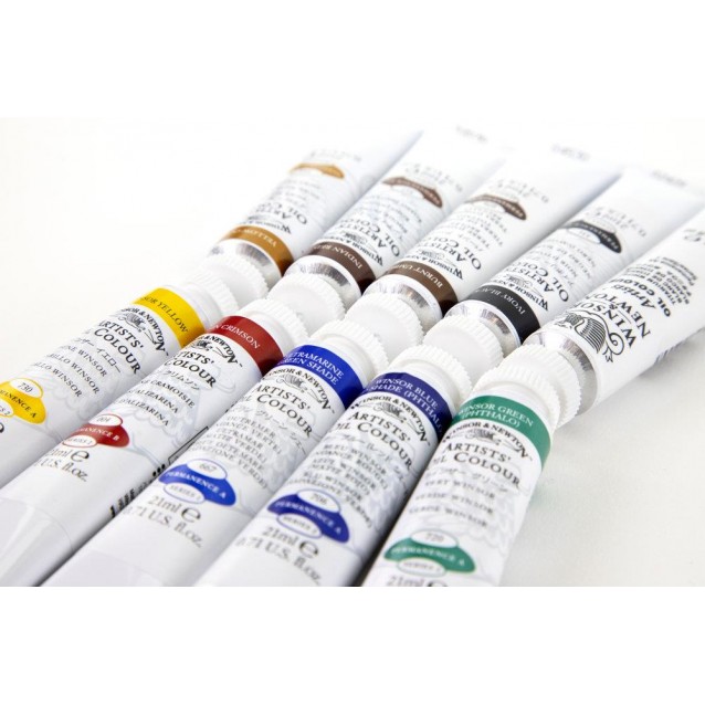 Winsor & Newton 10x21ml Χρώματα Λαδιού Artists