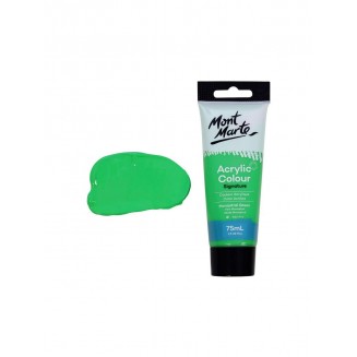 Mont Marte 75ml Studio Acrylic 21 Monastral Green