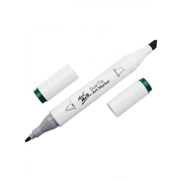 Mont Marte Art Marker Διπλής Μύτης G10 Forest Green (50 Forest Green)