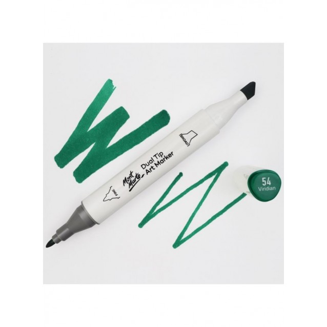 Mont Marte Art Marker Διπλής Μύτης G3 Shamrock Green (54 Viridian)