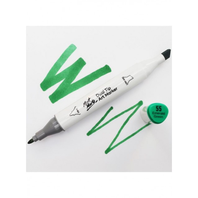 Mont Marte Art Marker Διπλής Μύτης G9 Emerald Green (55 Emerald Green)