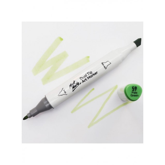 Mont Marte Art Marker Διπλής Μύτης G8 Pear Green (59 Pale Green)